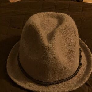 ADORA Tan Wool Fedora Hat